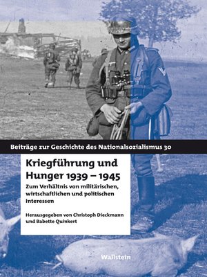 cover image of Kriegführung und Hunger 1939-1945